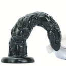 8.7in Snake Black Animal PVC Big Dildo Suitable For Women Couples
