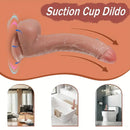 8.7in Soft Real Silicone Big Dildo For G Spot Women Pleasure Sex Toy