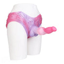 8.81in Knot Dog Silicone Monster Strap on Dildo For Couples Sex Using
