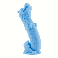 8.82in Blue Dragon Silicone Dildo Realistic Textured Adult Toy For Pleasure