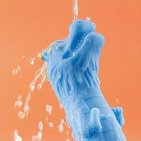 8.82in Blue Dragon Silicone Dildo Realistic Textured Adult Toy For Pleasure