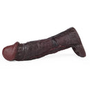 8.82in Super Soft Silicone Realistic Textured Reusable Erotica Dildo Sleeve