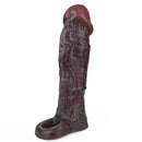 8.82in Super Soft Silicone Realistic Textured Reusable Erotica Dildo Sleeve