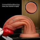 8.85in 10.23in 11.41in Extra Large Liquid Silicone Soft Lifelike Female Dildo