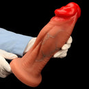 8.85in 10.23in 11.41in Extra Large Liquid Silicone Soft Lifelike Female Dildo