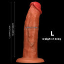 8.85in 11.02in 12.59in Eggless Extra Large Silicone Soft Big Dildo For Sex