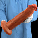 8.85in 11.02in 12.59in Eggless Extra Large Silicone Soft Big Dildo For Sex