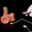 8.85in 4in1 Heating Thrusting Vibrating Rotation Remote Horse Cock Dildo