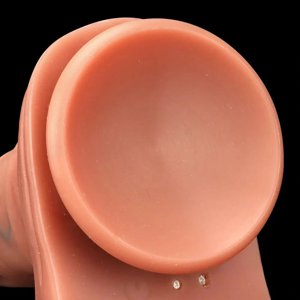 8.85in 4in1 Heating Thrusting Vibrating Rotation Remote Horse Cock Dildo