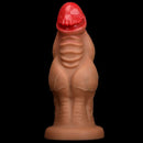 8.85in 9.64in 10.23in 11.41in 12.59in Odd-shaped Large Silicone Penis Dildo