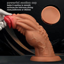 8.85in 9.64in 10.23in 11.41in 12.59in Odd-shaped Large Silicone Penis Dildo