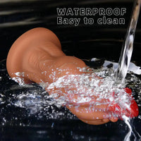 8.85in 9.64in 10.23in 11.41in 12.59in Odd-shaped Large Silicone Penis Dildo
