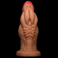8.85in 9.64in 10.23in 11.41in 12.59in Odd-shaped Large Silicone Penis Dildo