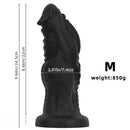8.85in 9.64in 10.23in 11.41in 12.59in Odd-shaped Large Silicone Penis Dildo