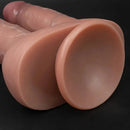 8.85in 9.84in Dual-Headed Soft Double-Layered Silicone Vaginal Anal Toy