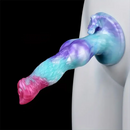 8.85in Dog Animal Knot Fantasy Dildo Silicone Soft Big Sex Toy For Women