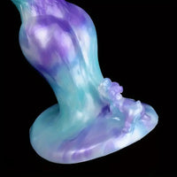 8.85in Dog Animal Knot Fantasy Dildo Silicone Soft Big Sex Toy For Women
