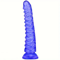 8.85in Dragon Scale Simulation Dildo G Spot Anal Plug Female Sex Toy