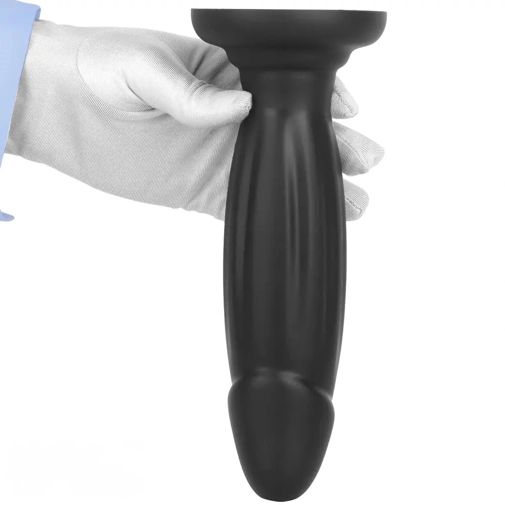 8.85in Eggless Female Masturbator Silicone Soft Dildo For Women Men