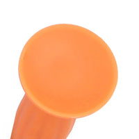8.85in Eggless Female Masturbator Silicone Soft Dildo For Women Men