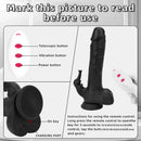 8.85in Elephant 3in1 Heating Thrusting Vibrating Remote Dildo Sex Toy