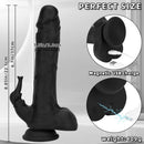 8.85in Elephant 3in1 Heating Thrusting Vibrating Remote Dildo Sex Toy