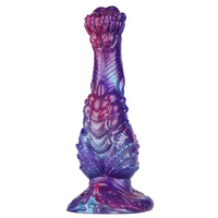8.85in Fantasy Monster Hierarchical Design Silicone Big Dildo For Women