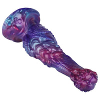 8.85in Fantasy Monster Hierarchical Design Silicone Big Dildo For Women
