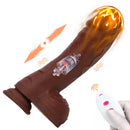 8.85in Intelligent Heating Thrusting Vibrating Automatic Remote Dildo