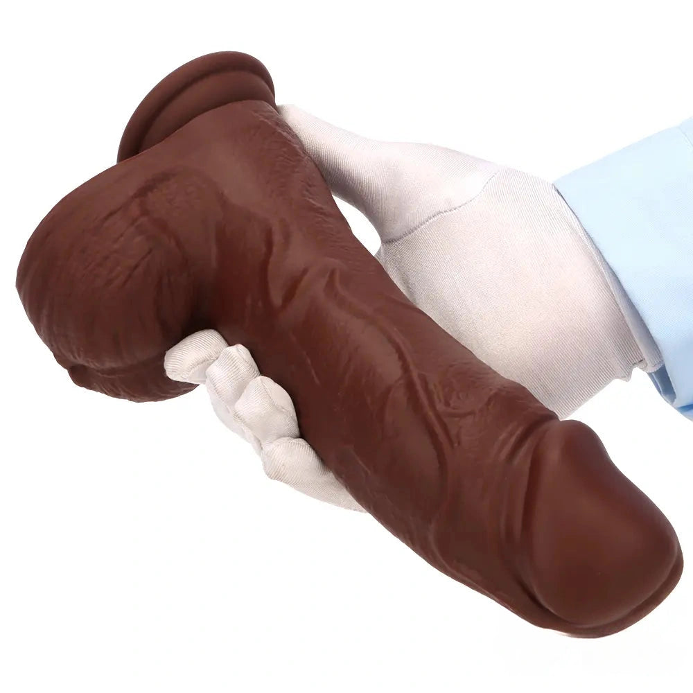 8.85in Intelligent Heating Thrusting Vibrating Automatic Remote Dildo