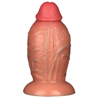 8.85in Liquid Silicone Dual Hardness Super Large Thick Penis Flexible Dildo