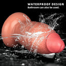 8.85in Liquid Silicone Dual Hardness Super Large Thick Penis Flexible Dildo