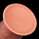 8.85in Liquid Silicone Dual Hardness Super Large Thick Penis Flexible Dildo
