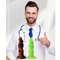 8.85in Monster Anal Silicone Fantasy Big Dildo For Women Vagina