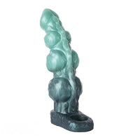 8.85in Platinum Silicone Fantasy Penis Sleeve Dildo For Thickening Cock Toy