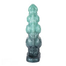 8.85in Platinum Silicone Fantasy Penis Sleeve Dildo For Thickening Cock Toy