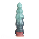 8.85in Platinum Silicone Fantasy Penis Sleeve Dildo For Thickening Cock Toy