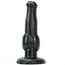 8.85in Realistic Animal Dog Knotted PVC Big Dildo For Women Men