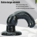 8.85in Realistic Animal Dog Knotted PVC Big Dildo For Women Men