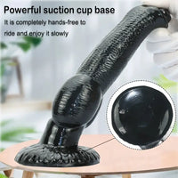 8.85in Realistic Animal Dog Knotted PVC Big Dildo For Women Men