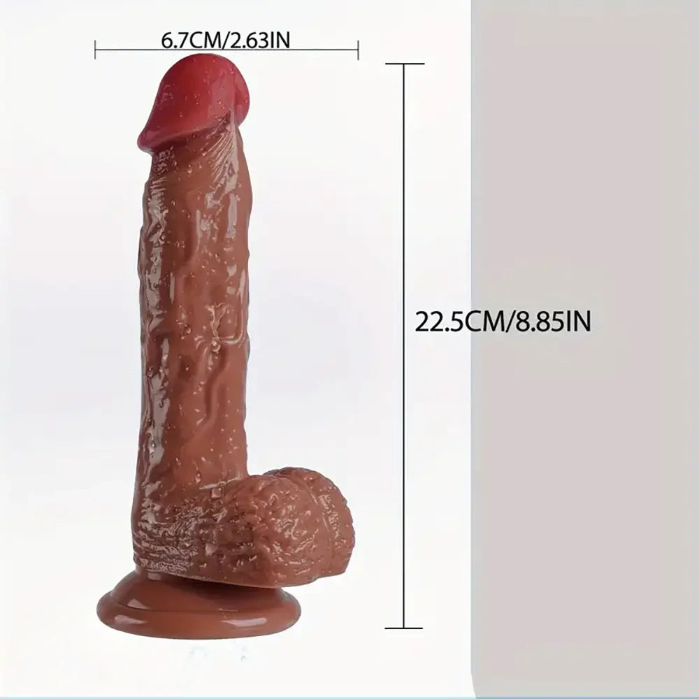 8.85in Realistic Big Real Cumming Dildo For Men Masturbator Sex Toy