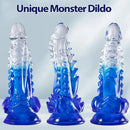 8.85in Realistic Dragon Weird Monster Dildo Suction Cup Sex Toy