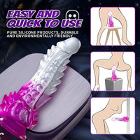 8.85in Realistic Dragon Weird Monster Dildo Suction Cup Sex Toy