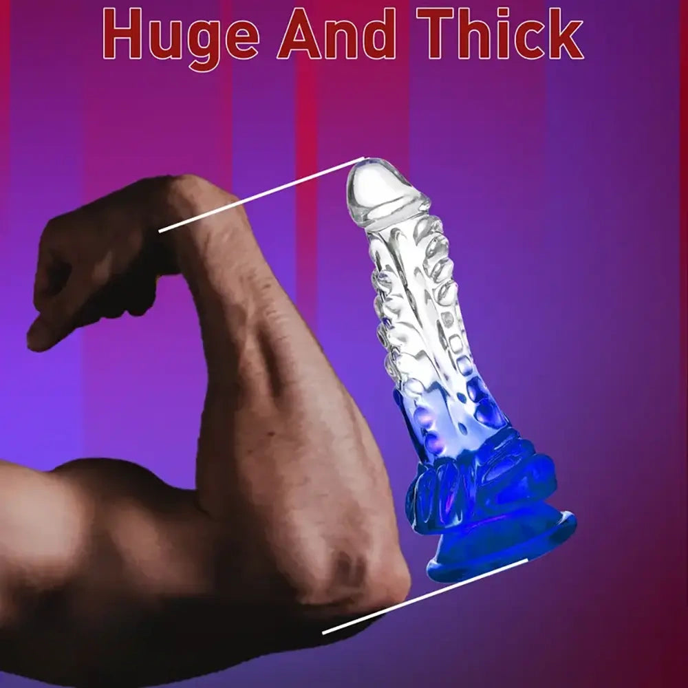 8.85in Realistic Dragon Weird Monster Dildo Suction Cup Sex Toy