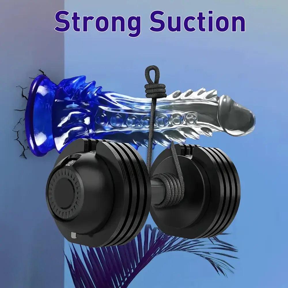 8.85in Realistic Dragon Weird Monster Dildo Suction Cup Sex Toy