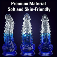 8.85in Realistic Dragon Weird Monster Dildo Suction Cup Sex Toy