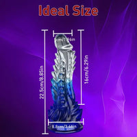 8.85in Realistic Dragon Weird Monster Dildo Suction Cup Sex Toy
