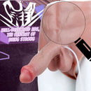 8.85in Solid Dildo Panty Lifelike One-Piece Penis Silicone Vagina Massager