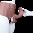 8.85in Solid Dildo Panty Lifelike One-Piece Penis Silicone Vagina Massager