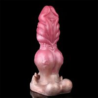 8.86in Animal Knot Soft Silicone Odd Big Dildo For Men Adult Sex Toy